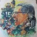 Vince Lombardi Green Bay Packers vintage art Vincent Malleuco