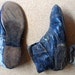 RESERVED Antique/Victorian Leather Childrens Shoes ( 1800s )