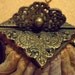 RESERVED Antique Clutch Purse/Satchel