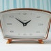 Vintage desk clock Majak from Soviet Union
