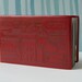 Vintage Leather Bound Photo Album Red, Unused, Soviet Era