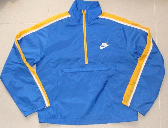 nike windbreaker blue