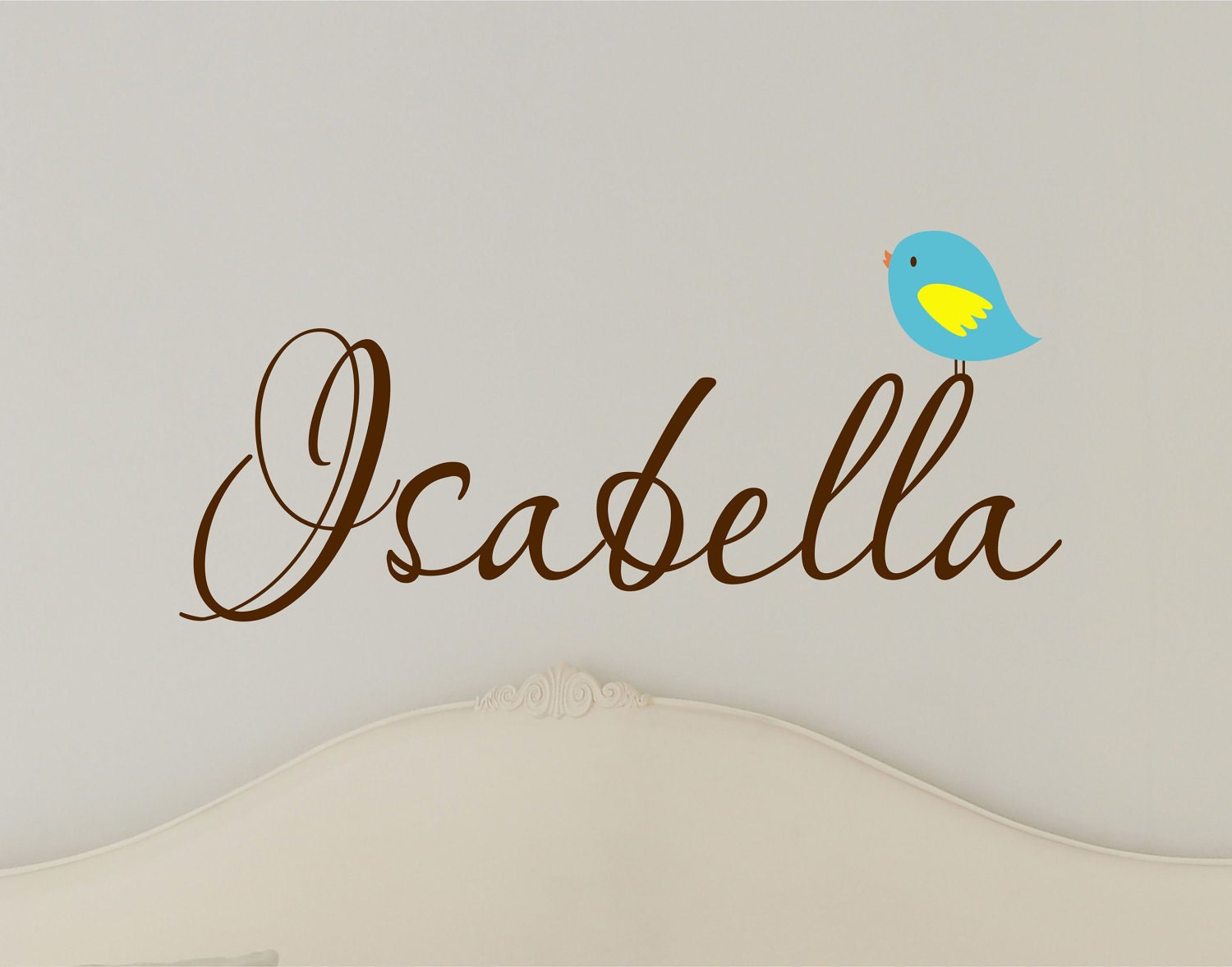 Nursery Name Decal Personalized for your Babys room available