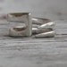 Vintage Upcycled Silverplate Fork Ring - Upcycled Silver Flatware Jewelry (00039-LV)
