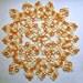 Custom order for Lori Boice - Tatting Handcrafted Doily - Home decor - Housewarming gift - tatting needle