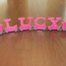 Wooden Toy Name Train - 4 Letter Name - Hand Painted