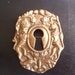 Fully Hallmarked Vintage MAX REIG Keyhole Brooch. Vintage and unique.