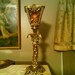 RESERVED FOR CHELSEY - Vintage 1980s Angel Cherub Crystal Lamp Post Accent Lamp Light