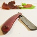 1955 ANTIQUE men's STRAIGHT RAZOR, use for decor, assemblage,mixed media.