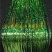 Green Hair Tinsel - with SURPRISE GIFT - Extra long 40 inch Holographic - Fast Shipping from USA - like hair flares and bling string