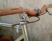 Items similar to wooden riser bicycle handlebar on Etsy