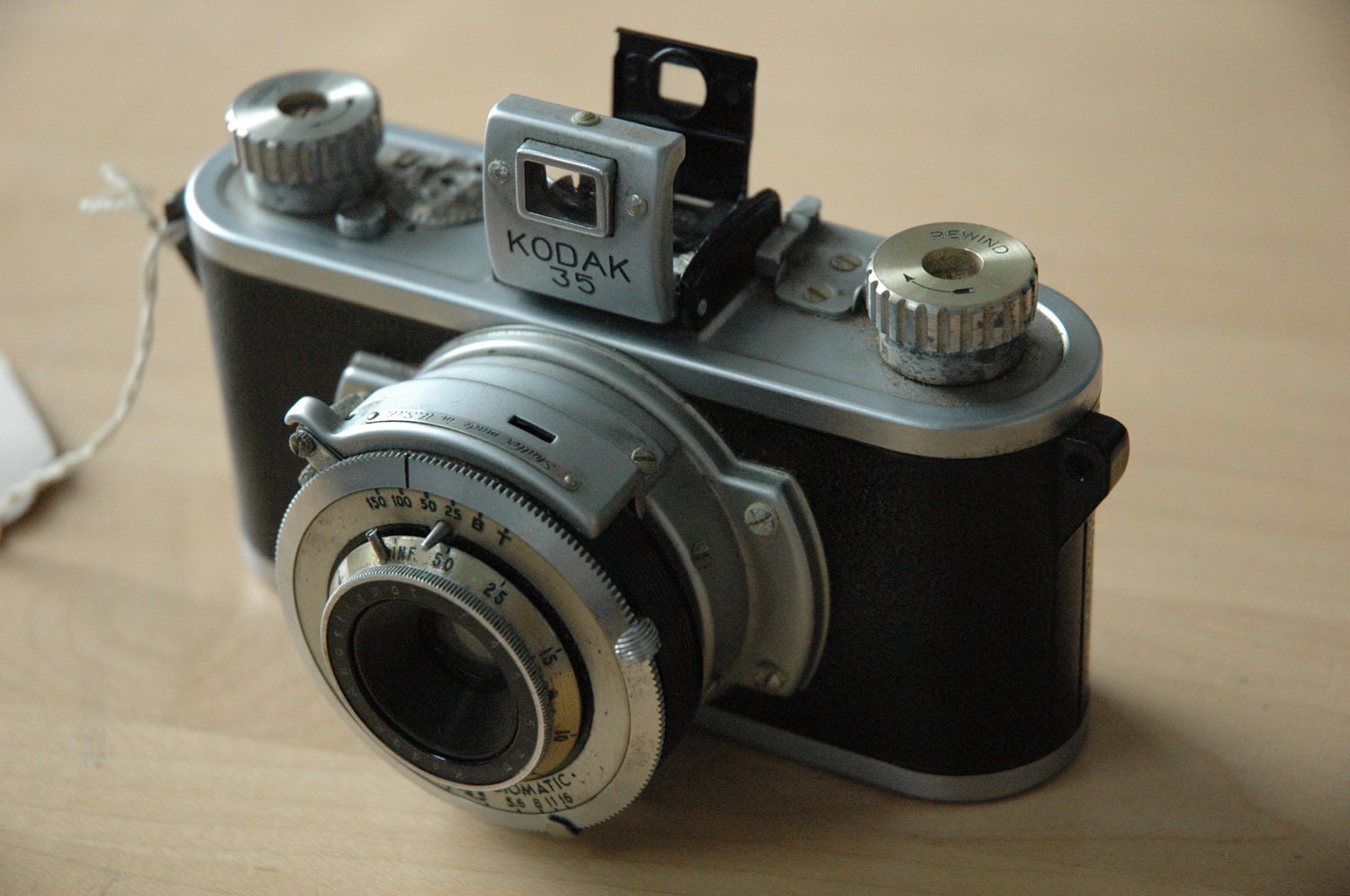 Vintage Camera Kodak 35 with popup viewfinder