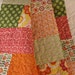 ON SALE NOW - Baby Quilt Made With Riley Blake Fabrics - flowers, polka dots, stripes
