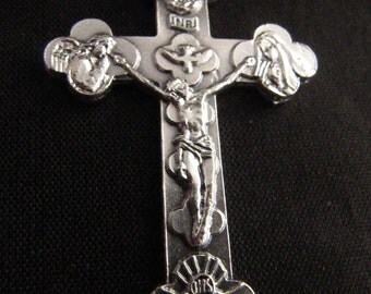 Trinity Rosary Crucifix - Italian made