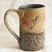 ceramic hummingbird mug 16oz stoneware 16A031