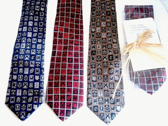 sherlock holmes necktie