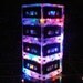 Music Lover MixTape Light Multi-Color Cassette Tape Table Lamp Retro Unique Lighting 80s lover rock n roll lamp