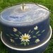 Vintage Cake and Pie carrier, pendant lampshade