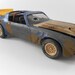 1977 Pontiac firebird 1/24 scale model in blue