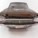 1966 Ford thunderbird 1/24 scale model in silver and black
