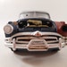 Hudson Hornet 1/24 scale model car in blue
