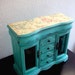 Large Early Spring wooden jewelry box