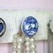 Jewelry Storage Wall Organizer--Celebrating Blue