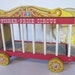 wooden circus wagon