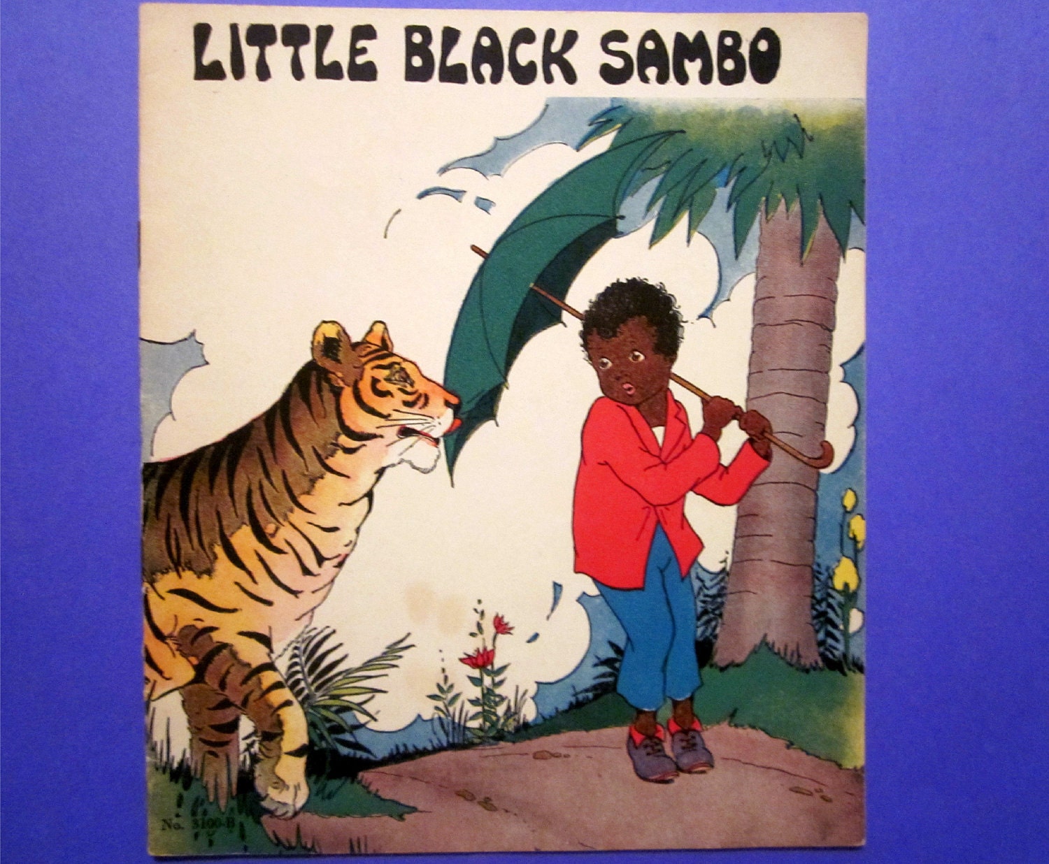 Vintage or Antique Little Black Sambo Platt & Munk 1932 book