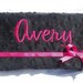 MONOGRAMMED Minky Covered Baby Wipe Case - Your Custom Order