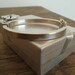 Vintage Sterling Silver spring Hinged Childs Bangle
