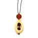 Maternity Gift - Nursing Necklace - Non Toxic Resin Babywearing/Breastfeeding Necklace - Cream, Burgundy and Amber