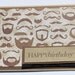 Mustache Birthday Card