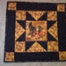Quilted Thanksgiving Cornacopia Table Runner Centerpiece Wall Hanging - Reversible