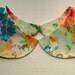 Bright Summer Floral Print Detachable Handmade Collar Necklace / Peter Pan Col / Collier / On Trend / Must Have Accessory Col Claudine