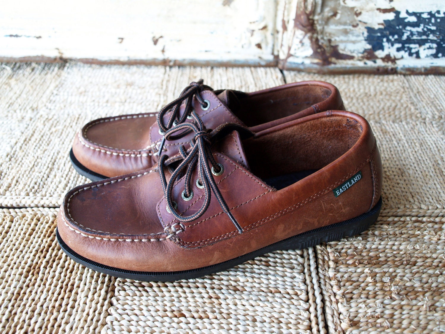 VINTAGE LET'S CAMP // Eastland Deck Shoes /// by ACESFINDSVINTAGE