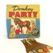 Vintage Game Pin the Tail on the Donkey Party Game