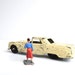 Vintage Toy Car Tootsie Toy Ford Thunderbird Diecast Metal Classic Car Collectible