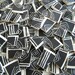 SALE - MOSAIC Tiles Broken China Abstract Black & White - Recycled Plates