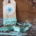 Vintage Mint Green Handmade Seam Binding Ruffle Ribbon Trim