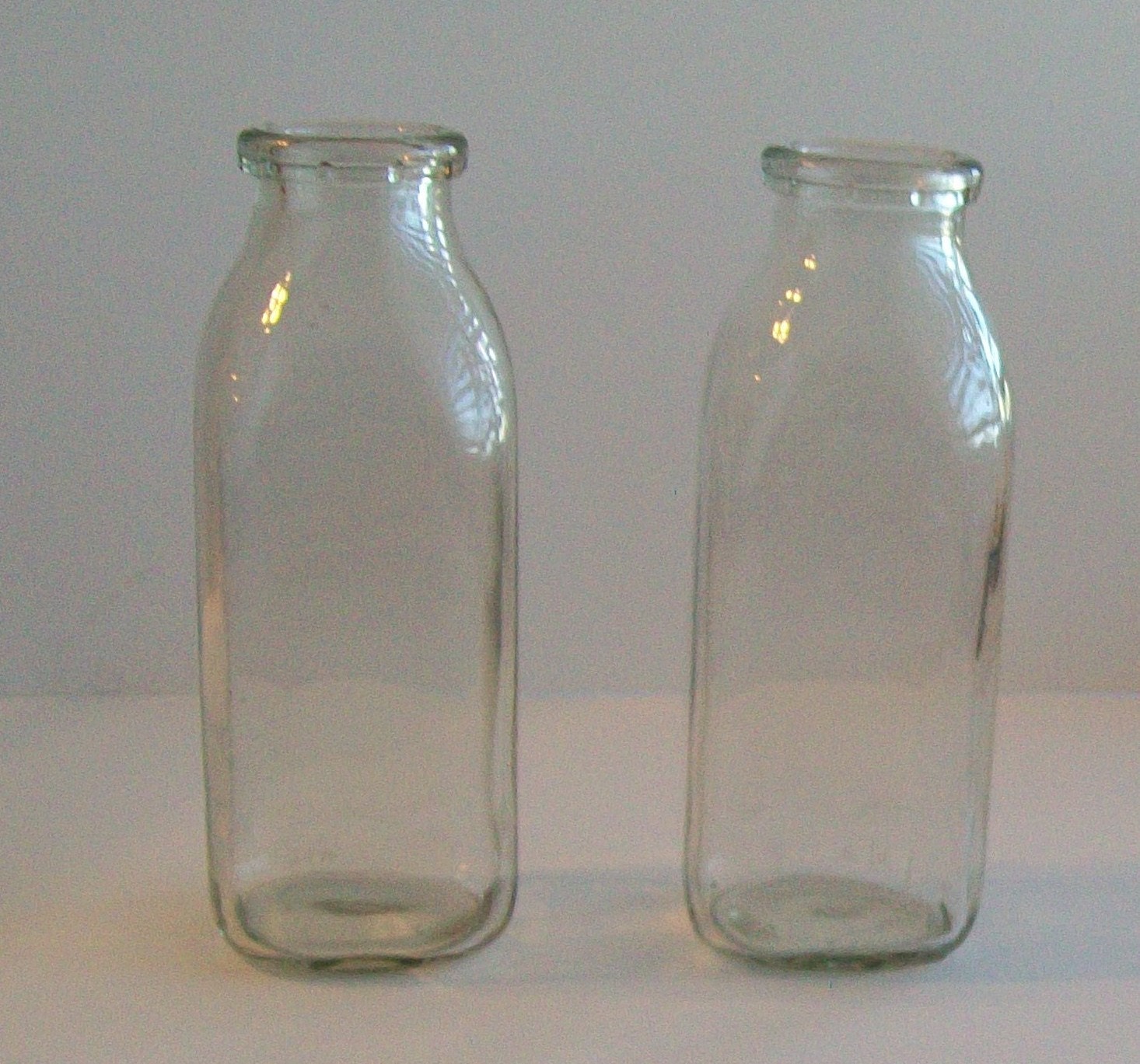 Vintage Glass Milk Bottles 54