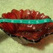SALE 1/2 Off Indiana Glass Lily Pons Red Vintage Bowl Shabby Chic Condition Rare Color NOW Only 4 USD