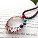 Empower: Clear Crystal Quartz Necklace - stone to DISPELL NEGATIVETY and TRANSFORM