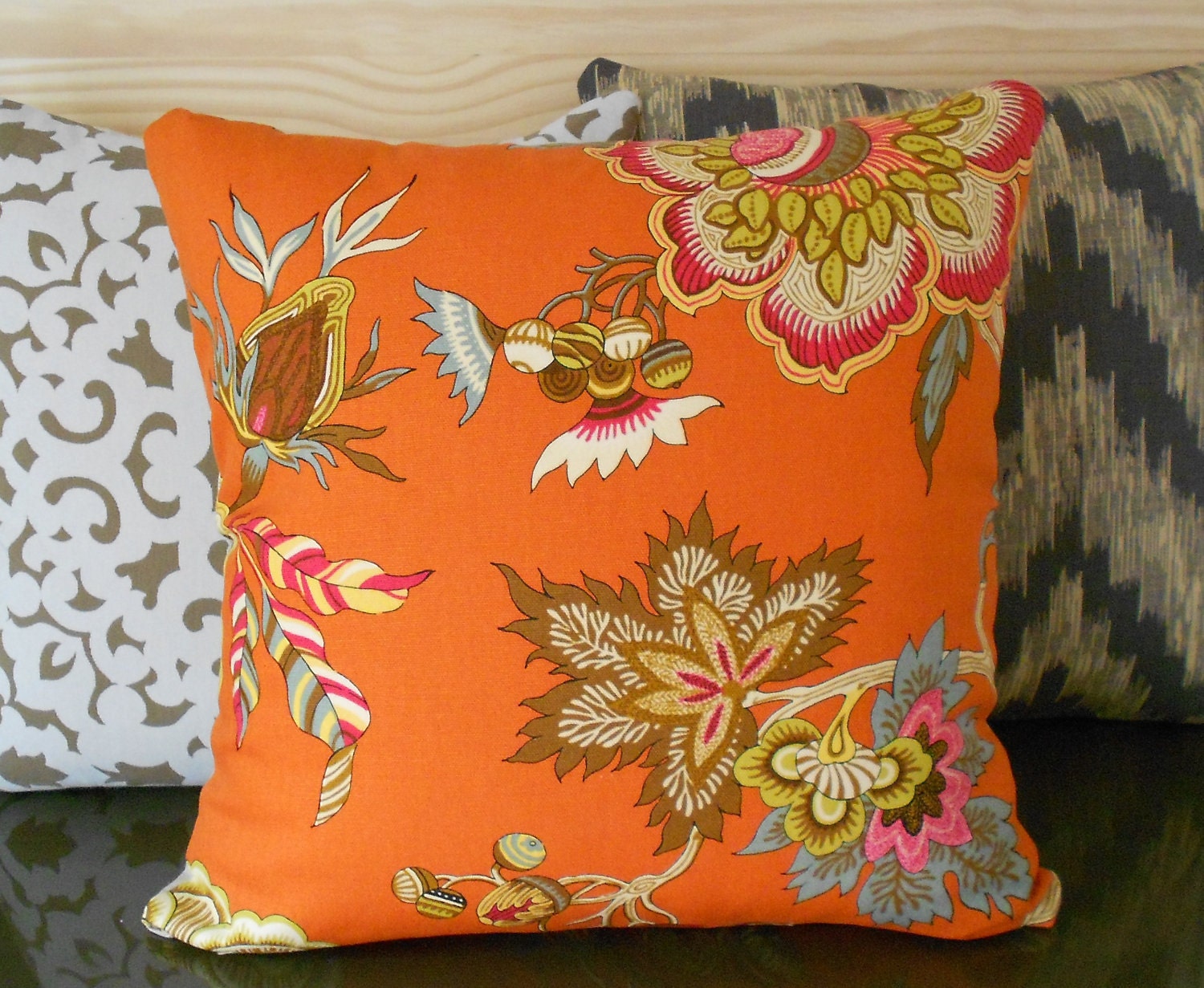 orange pillows