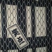 Japanese cotton yukata kimono fabric 1 yard calligraphy & nets