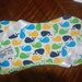 SET of 3 Baby Burp Cloths - Whale design - designed for comfort to both mother and baby