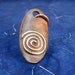 Copper Mens Pendant with Spiral 11-97