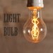 Edison style bulb, carbon filament