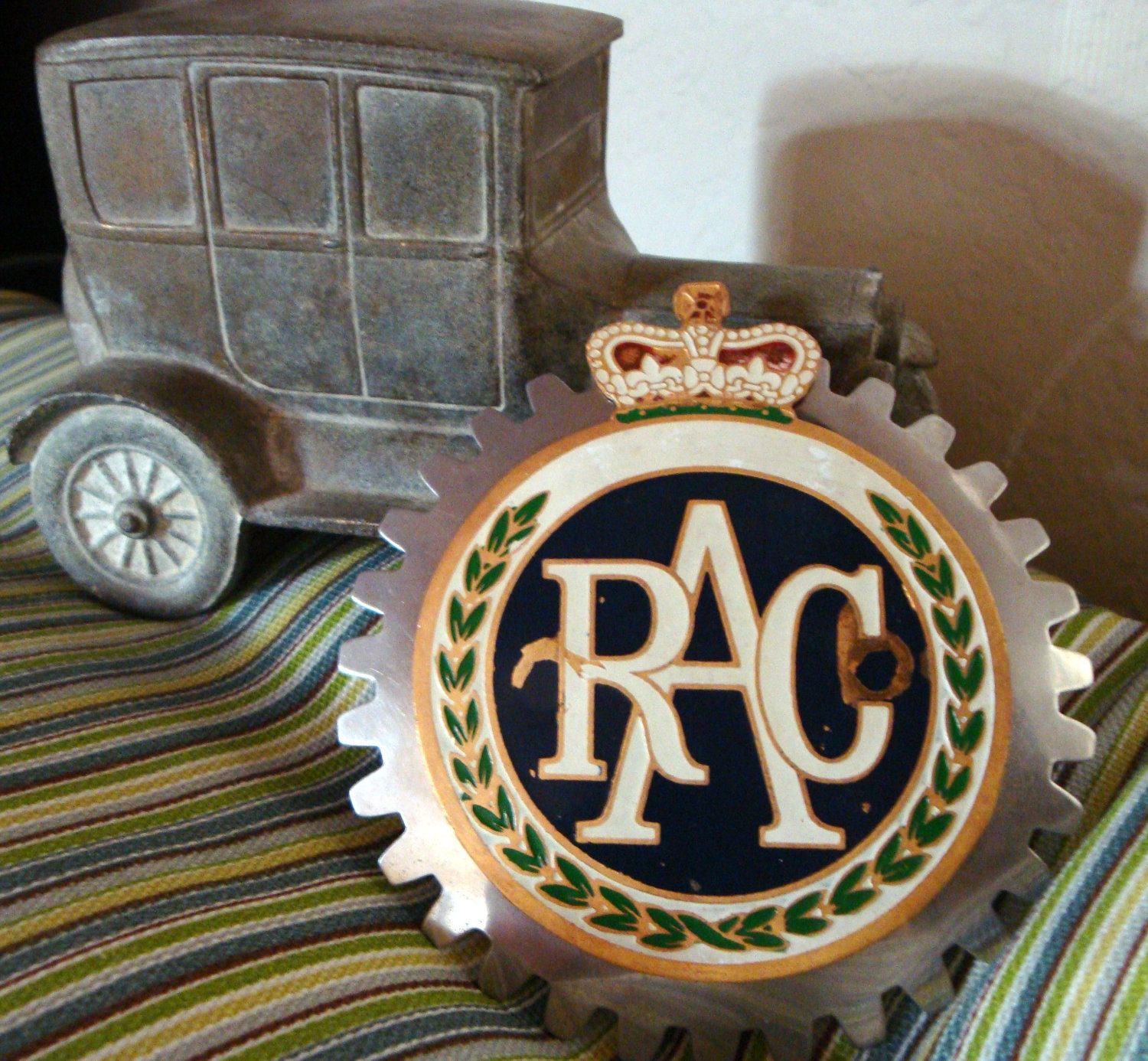 Royal Auto Club RAC Car Grille Emblem Badge