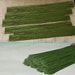 100 Pcs. (Length 12") Artificial Stems - Make your Own Bouquet Floral Arrangement Artificial Flower Wire Stems,Green.